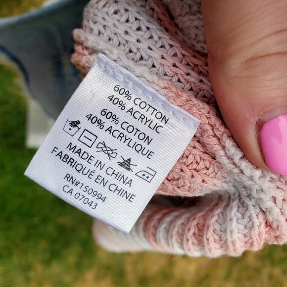 Belle by Belldini Women's Tie-Dye Crew Neck Sweater Size Small NWOT - Picture 6 of 16